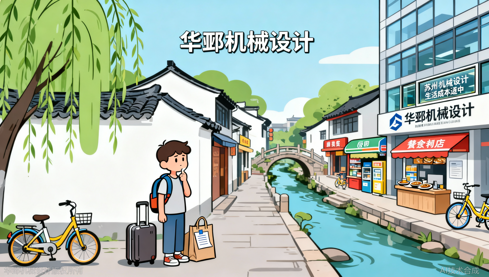华邺机械设计附近餐饮及生活成本，学员真实分享