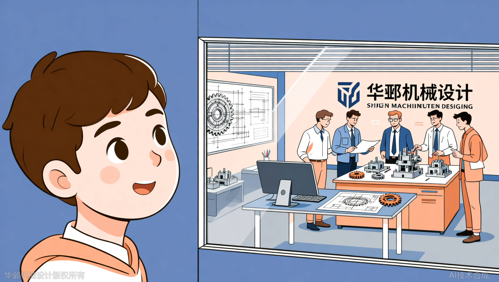 华邺机械设计学员可参与真实客户项目观摩，提前接触需求