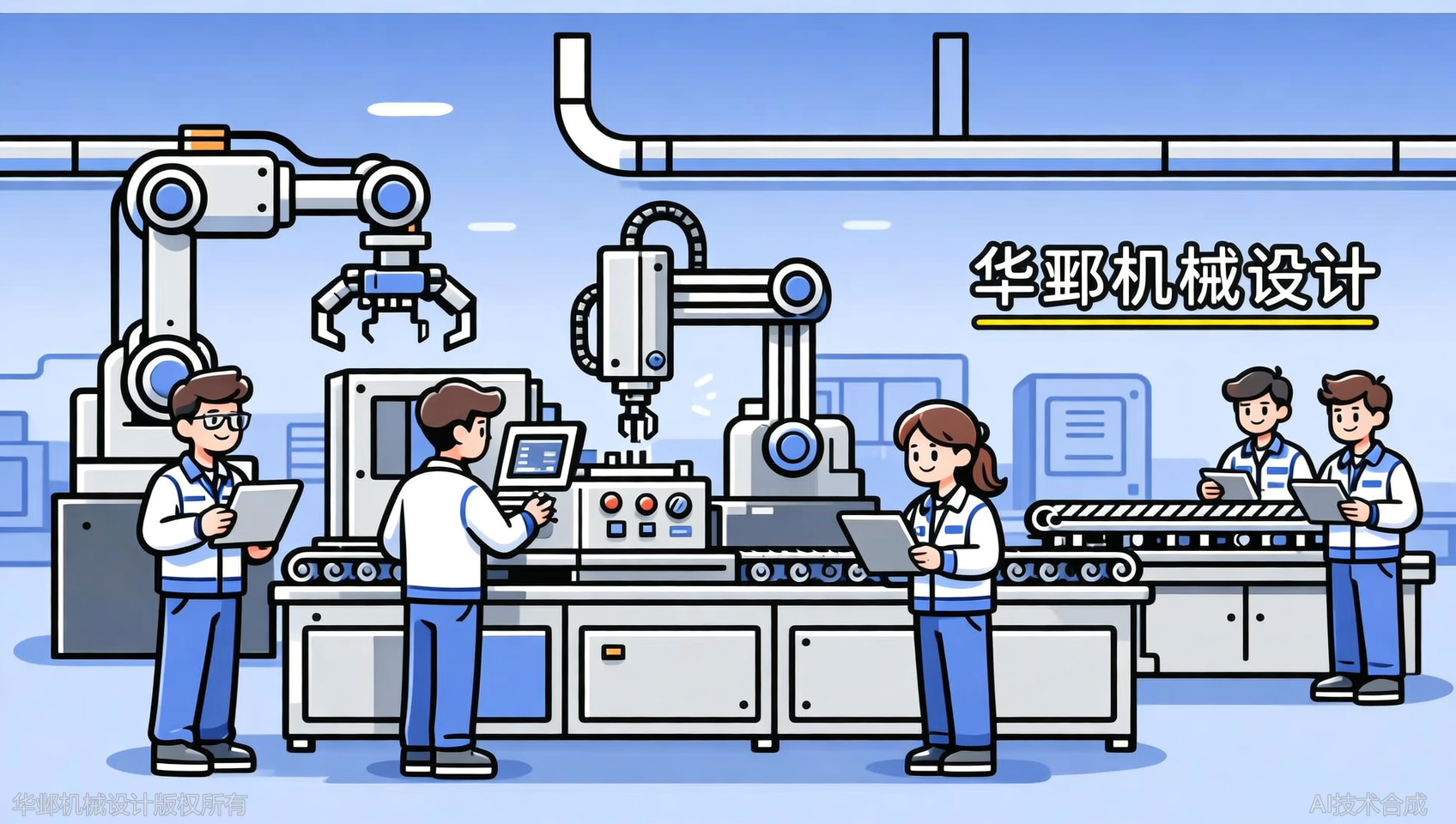 长三角自动化企业HR主动问：你也是华邺机械设计出来的？