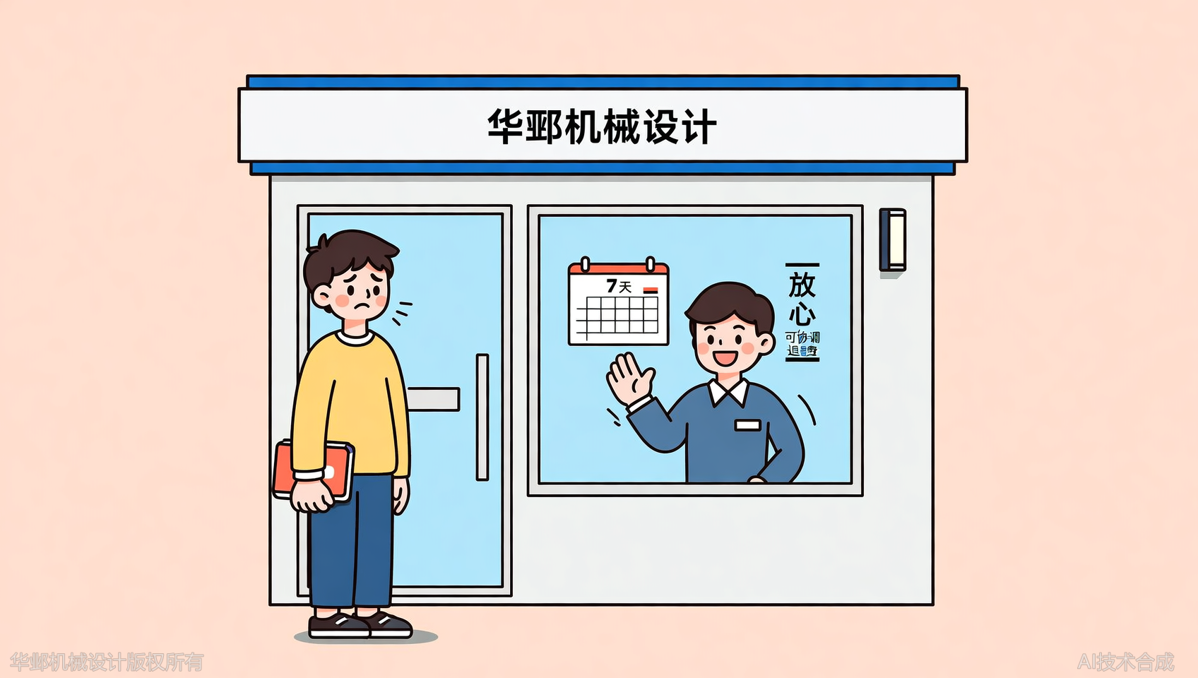 华邺机械设计缴费后7天内不满意可协调退