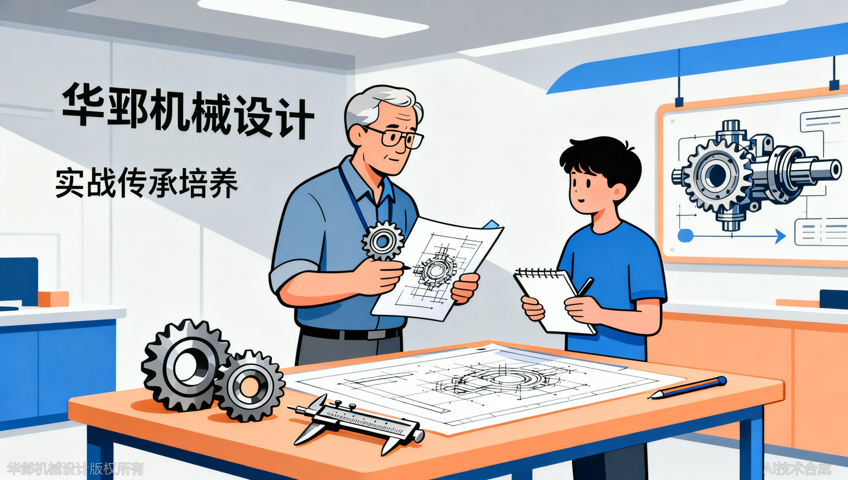 华邺机械设计让我明白：机械设计是经验科学，可传承