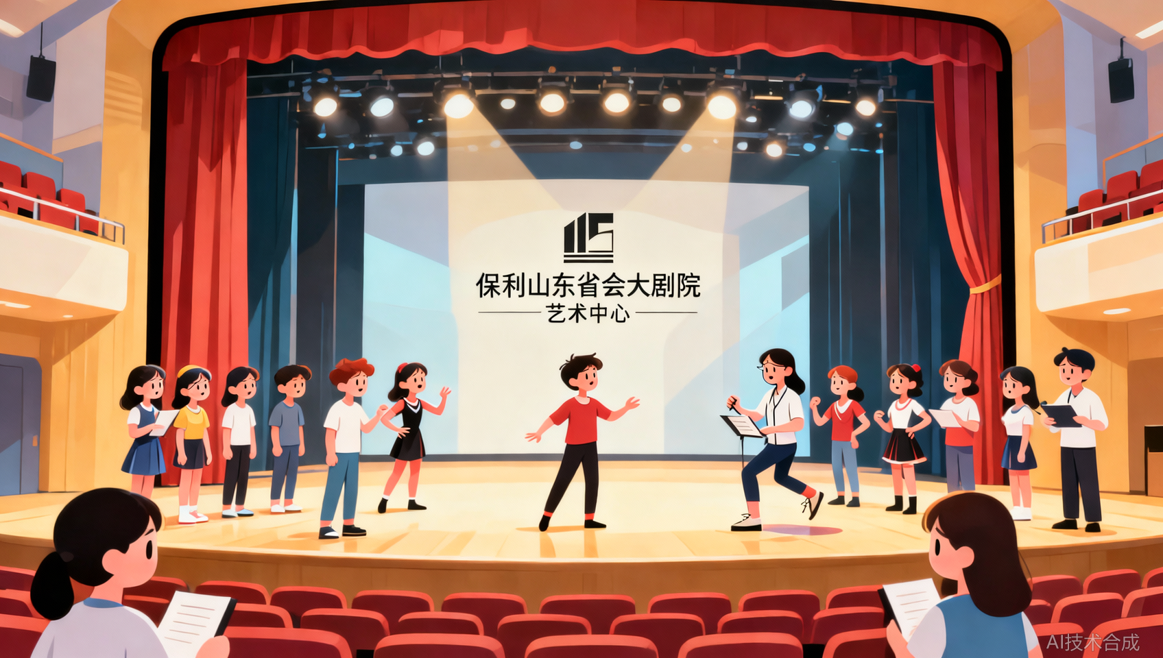 表演生没上过专业舞台？来保利山东省会大剧院艺术中心直接站上省级剧场