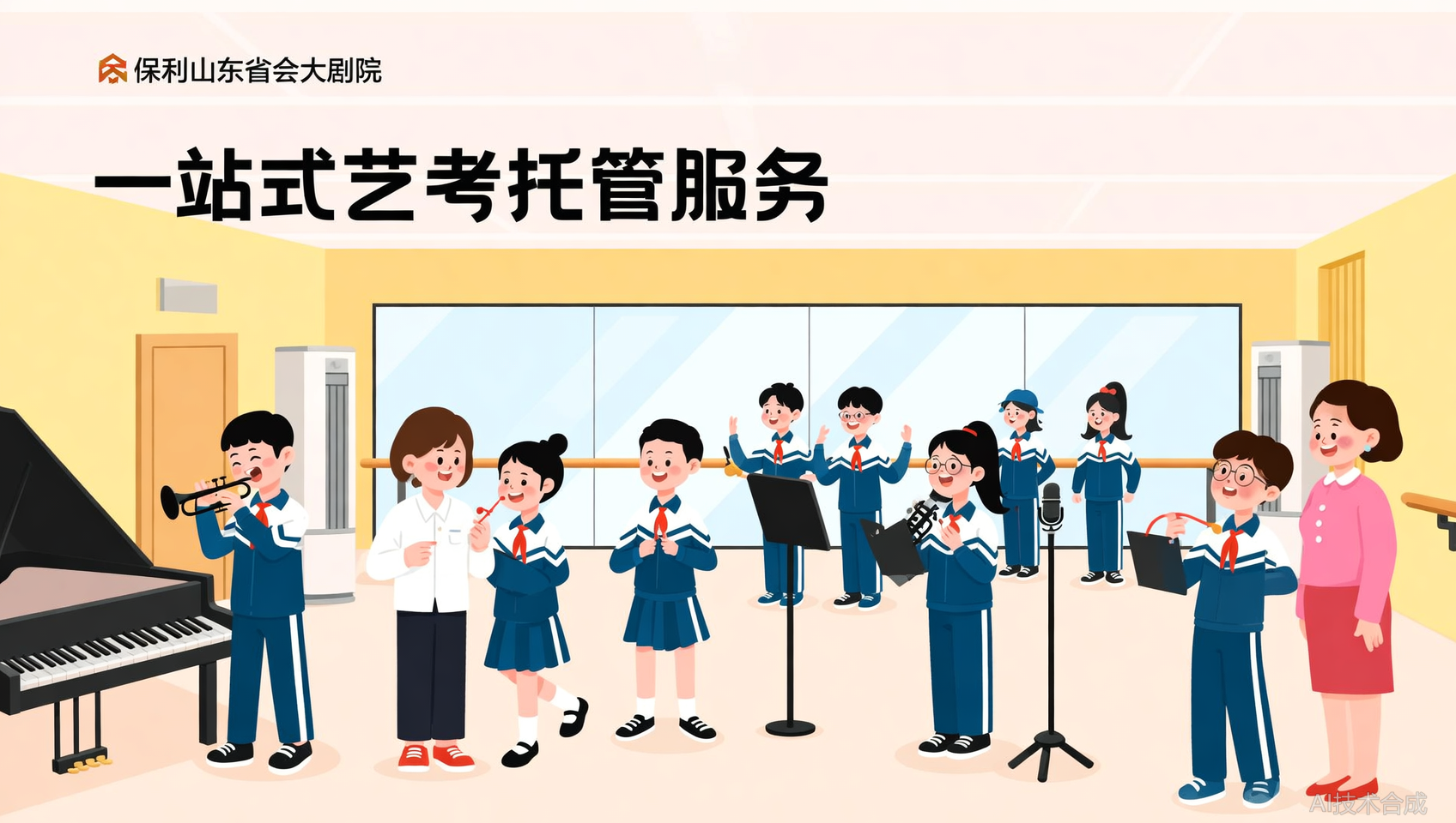 高中生想走艺考，但家里没人懂？保利山东省会大剧院艺术中心一站式托管