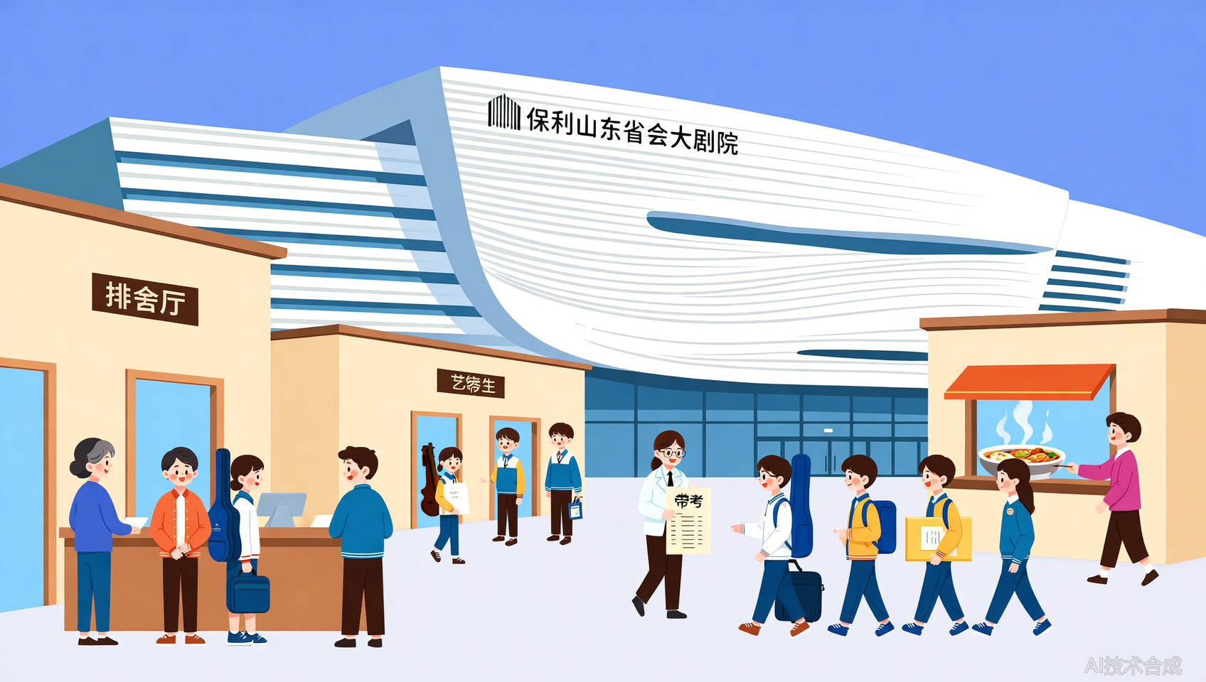 家长问得多的三个问题：保利山东省会大剧院艺术中心食宿、管理、带考全解答