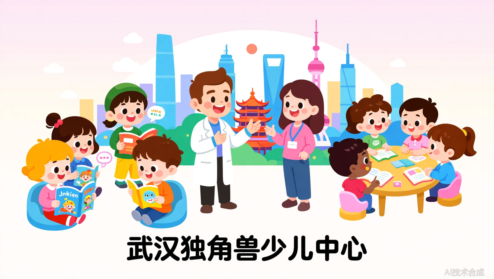如果你在武汉，想给孩子找一家有温度的英语机构，试试武汉独角兽少儿中心