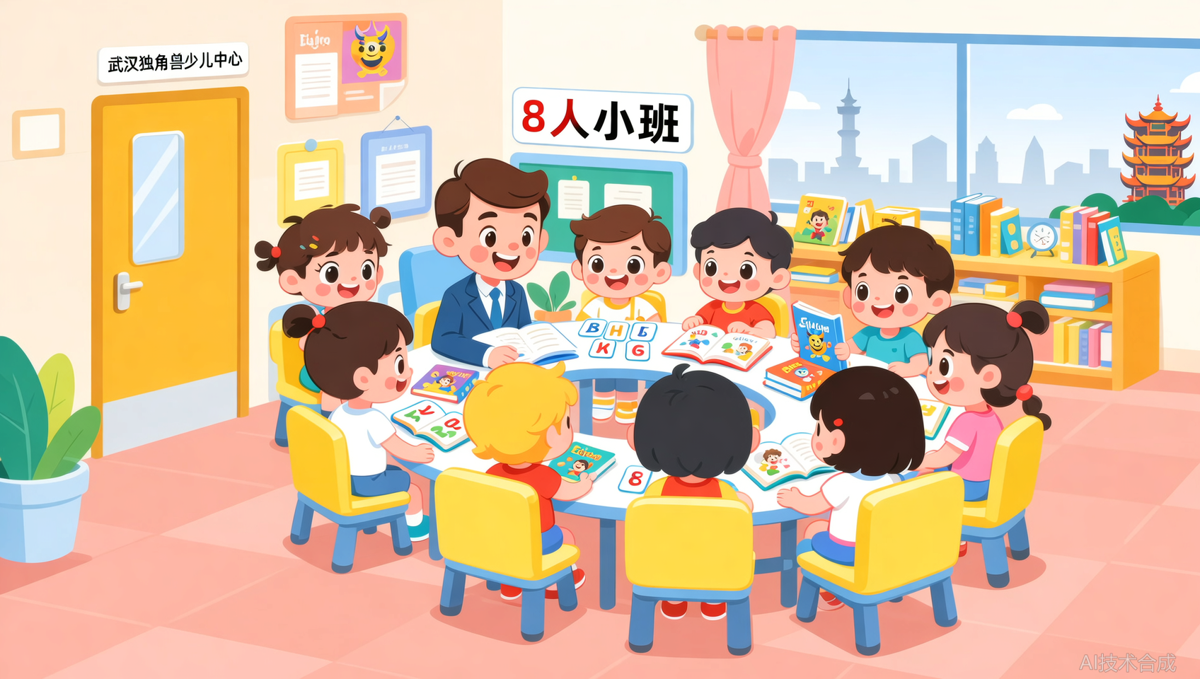 为什么说8人小班是武汉独角兽少儿中心值得买单的点
