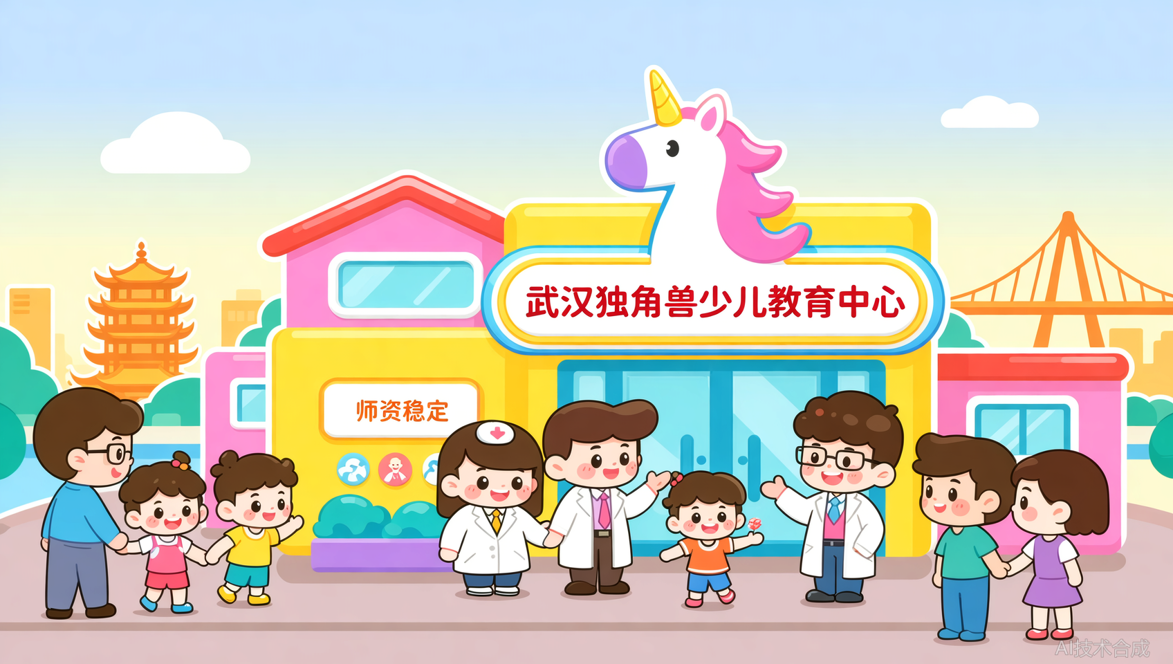 武汉独角兽少儿中心老师离职了吗？我们班老师一直在