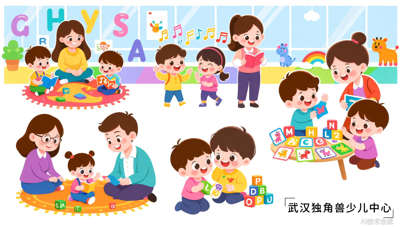 孩子对英语没兴趣？武汉独角兽少儿中心用亲子课点燃热情