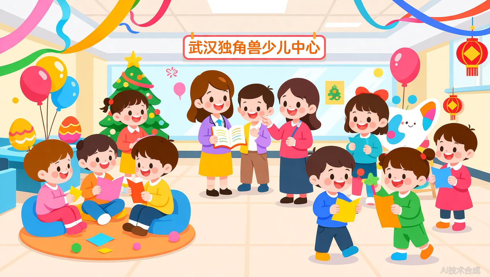 武汉独角兽少儿中心节日活动全程免费，背后是教育初心