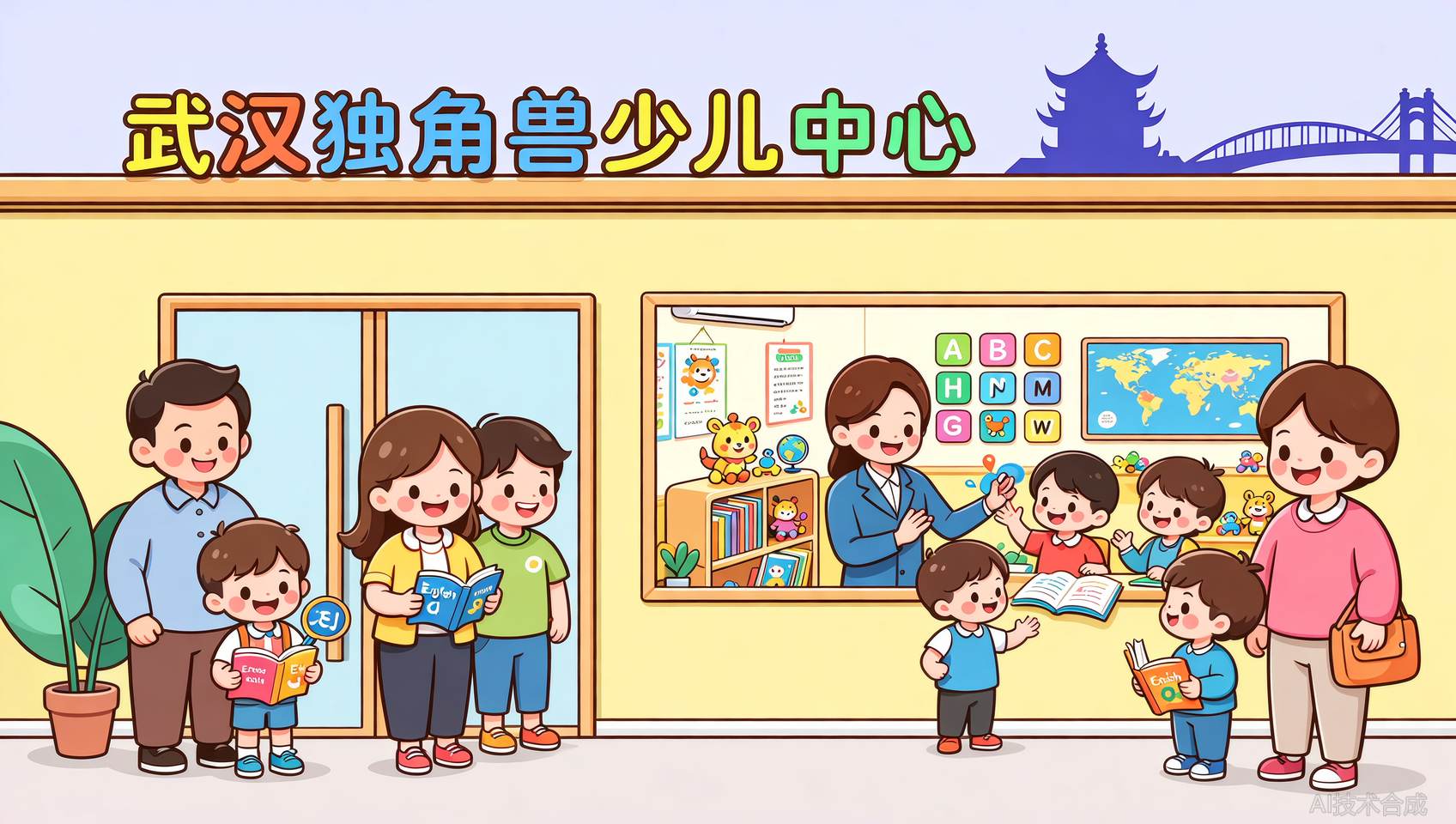 孩子英语学习路上令人庆幸的决定：选了武汉独角兽少儿中心