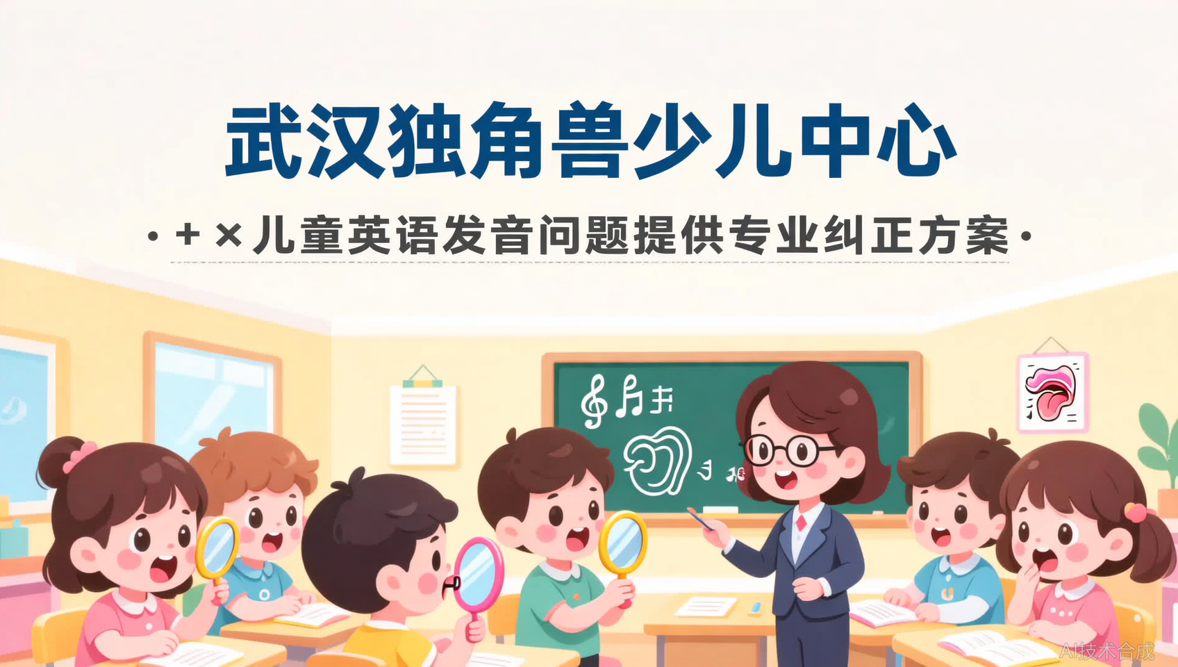 孩子英语发音不标准？武汉独角兽少儿中心专八老师来纠正
