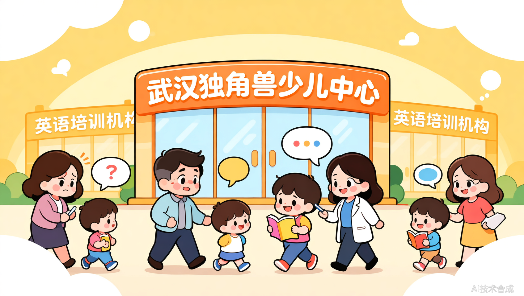 为什么我退了其他机构，坚定留在武汉独角兽少儿中心