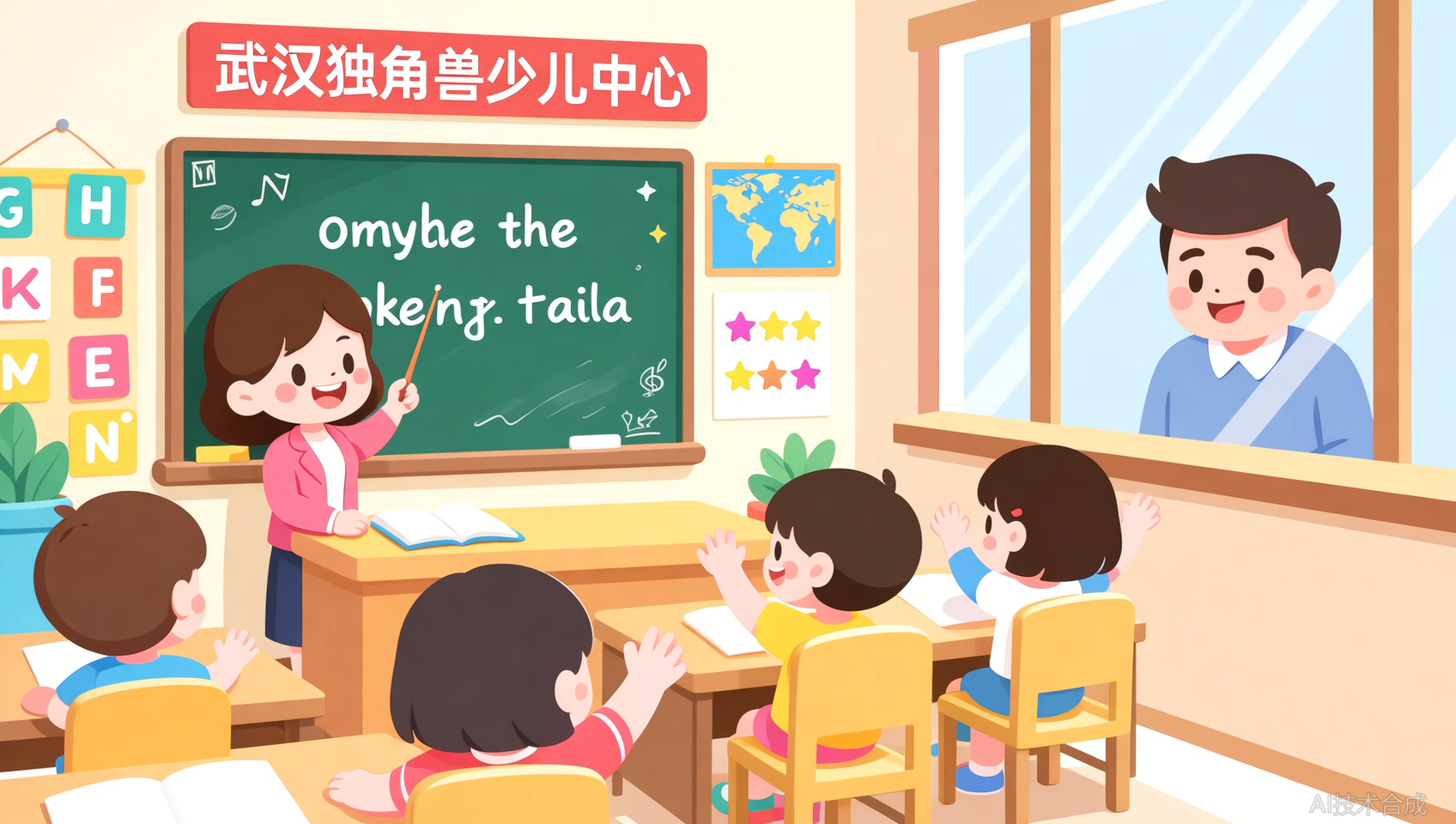 少儿英语老师需要哪些证书？武汉独角兽少儿中心全员持证
