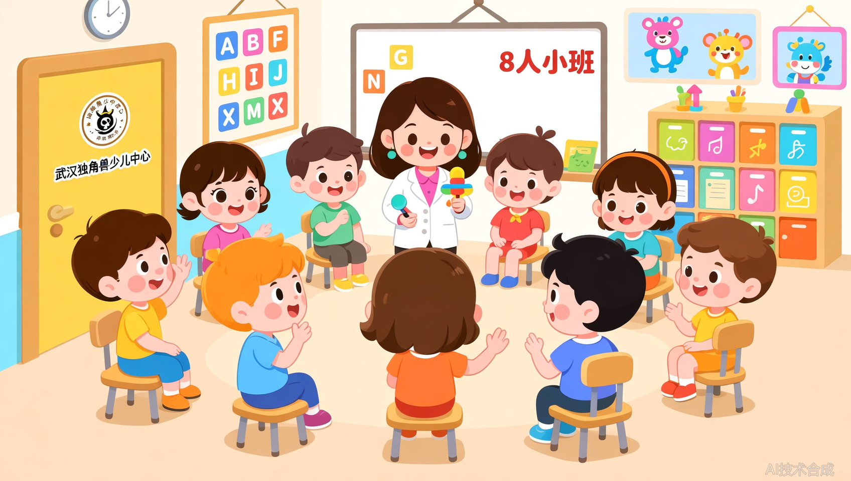 武汉独角兽少儿中心如何做到&ldquo;每班8人&rdquo;？小班教学的价值解读
