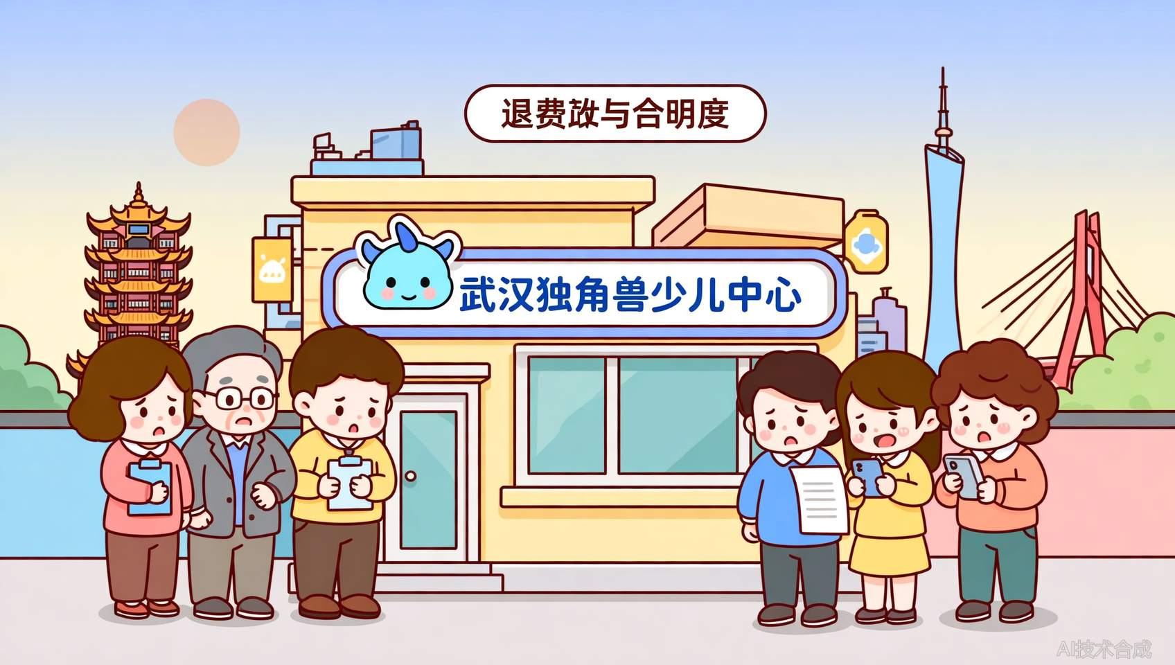 武汉独角兽少儿中心的费用政策，合同条款全透明