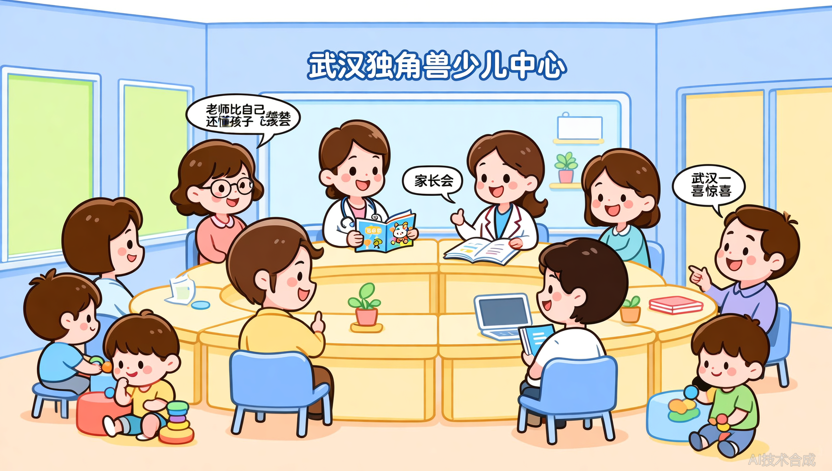 武汉独角兽少儿中心家长会：老师比我还懂孩子
