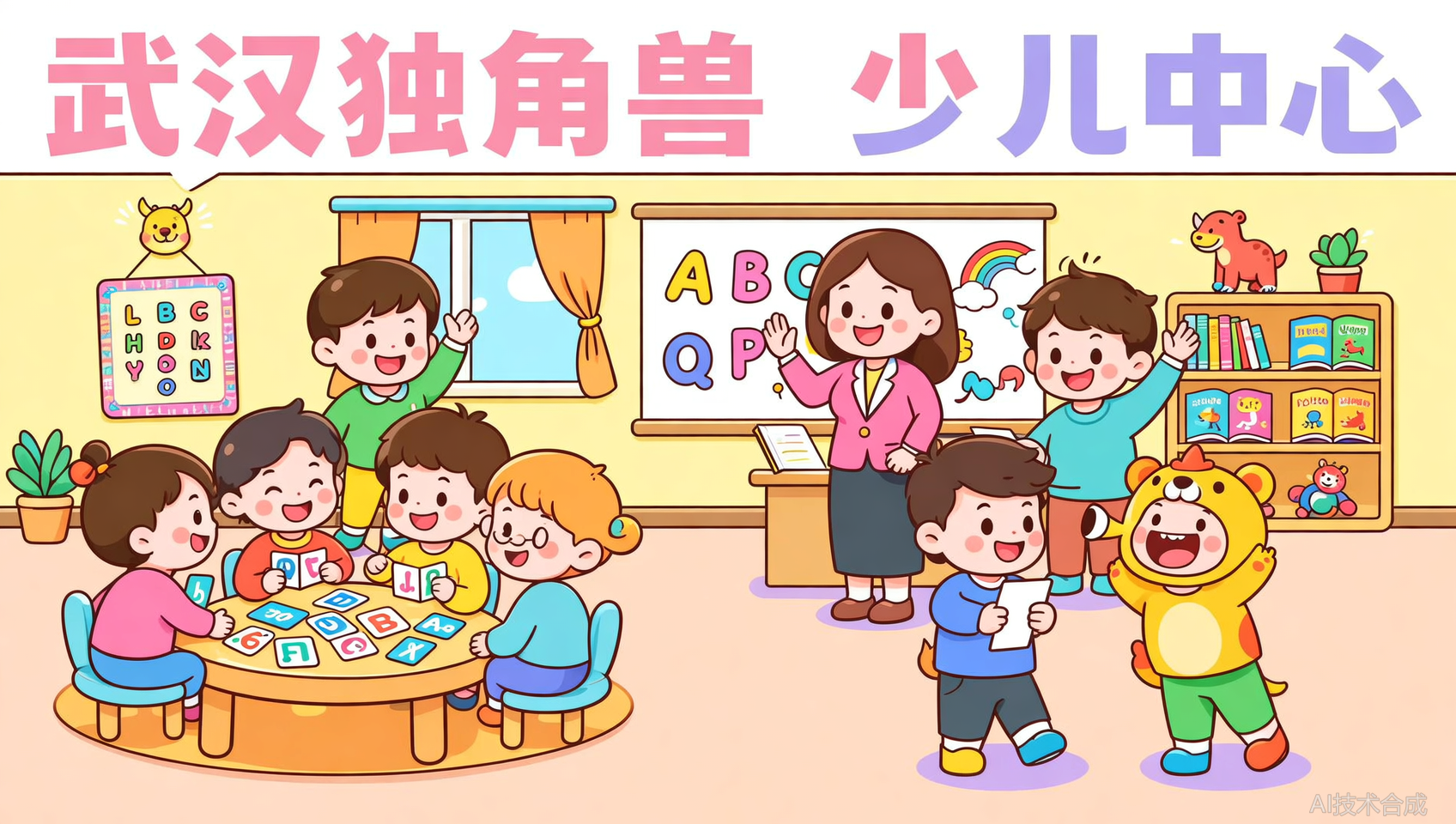 孩子说&ldquo;我想去独角兽&rdquo;，这是对武汉独角兽少儿中心的至高评价