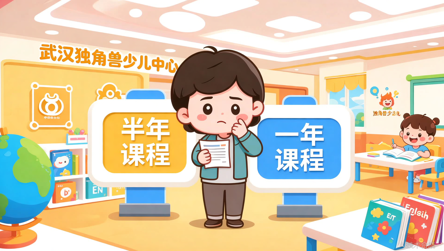 武汉独角兽少儿中心课时包怎么选？一年还是半年更合适