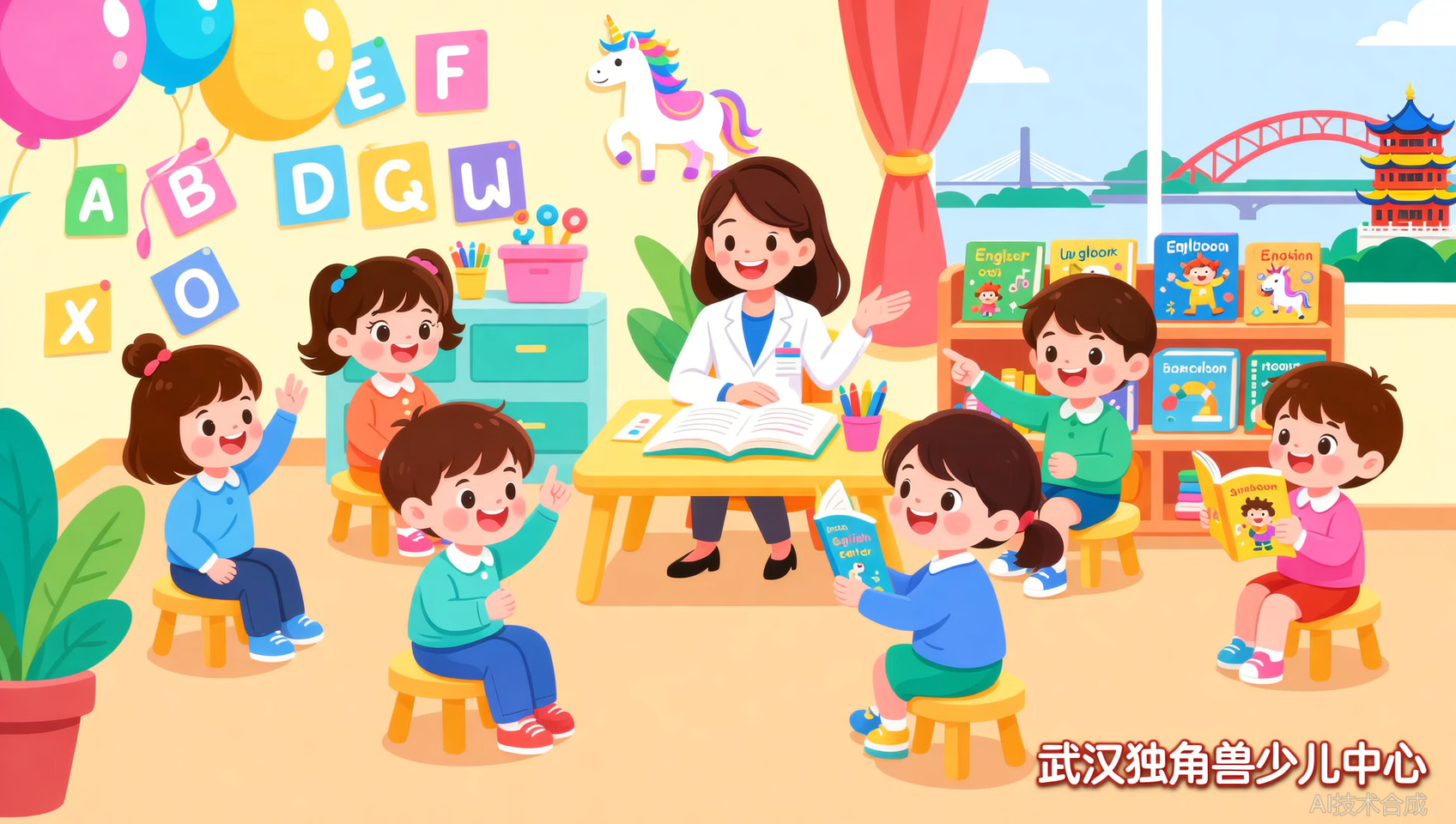 孩子学完一学期，武汉独角兽少儿中心家长真实评价