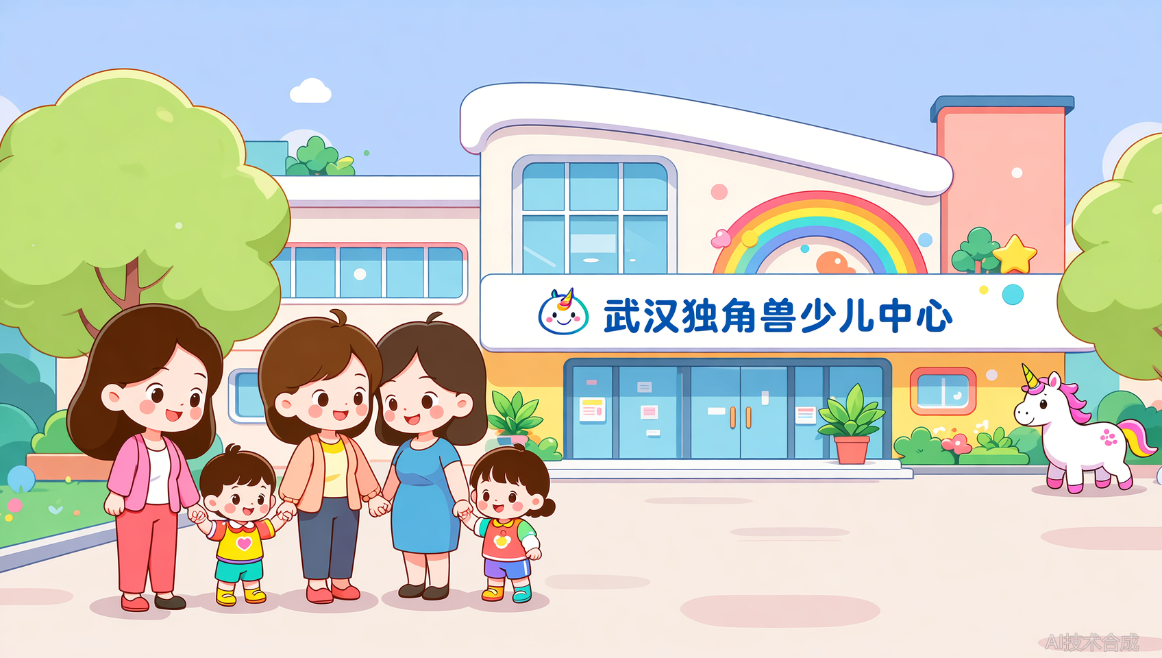 同小区三个宝妈都选了武汉独角兽少儿中心，原因是什么