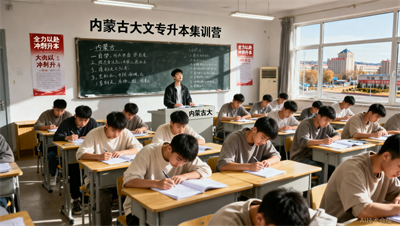 内蒙古专升本学习氛围不好？大文集训营带你重回高三状态