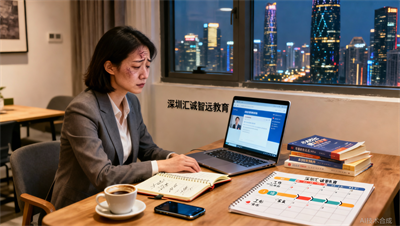 深圳在职人士怎么安排线上硕士的学习节奏？时间规划方法