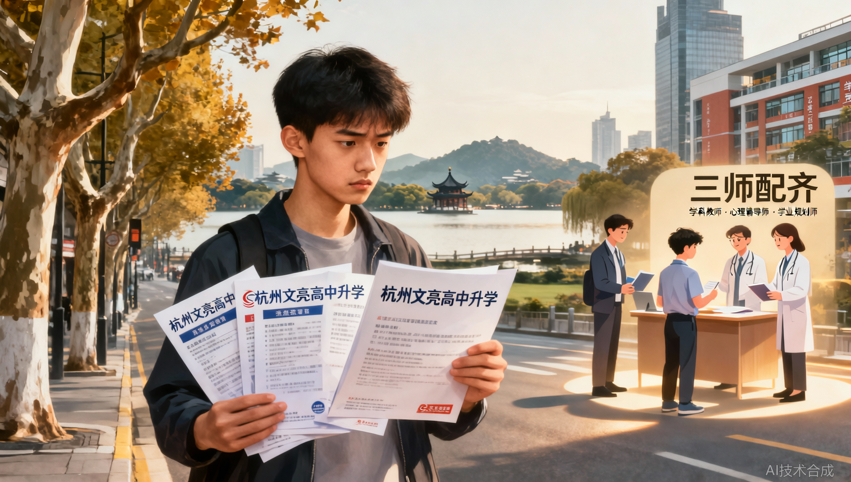对比过5家杭州复读学校，最终选择杭州文亮高中升学：全职+重高+命题，三师配齐有何不同？