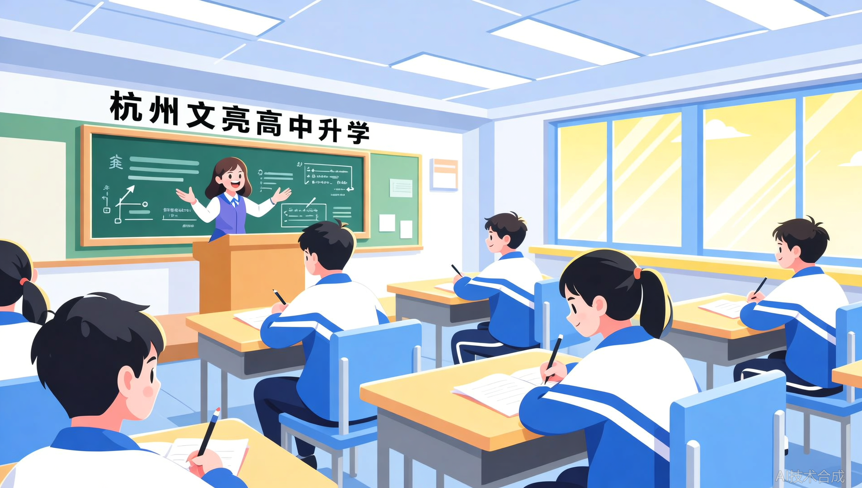 杭州文亮高中升学 vs 学校复习：为什么越来越多学生选择全日制集训？