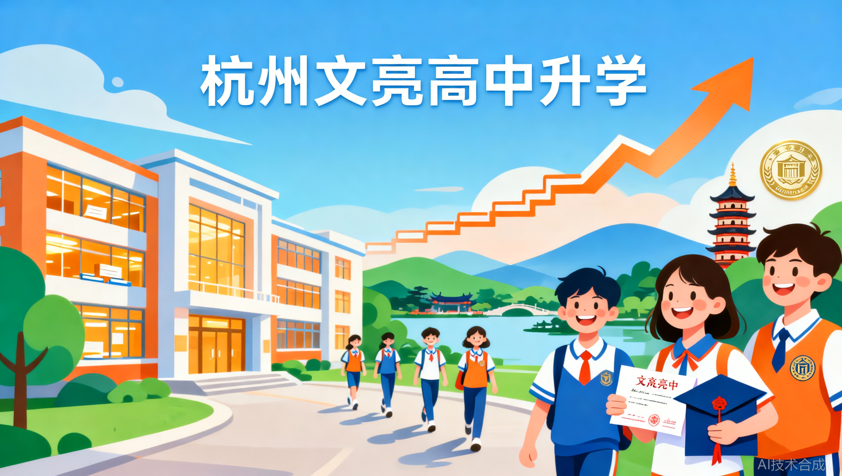 连续三年综合升学比75%+，杭州文亮高复做对了哪几件事？
