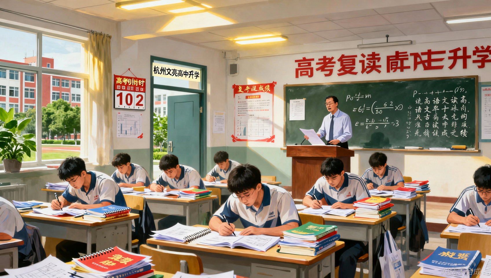 复读一年到底能提多少分？杭州文亮高中升学用真实提升数据说话