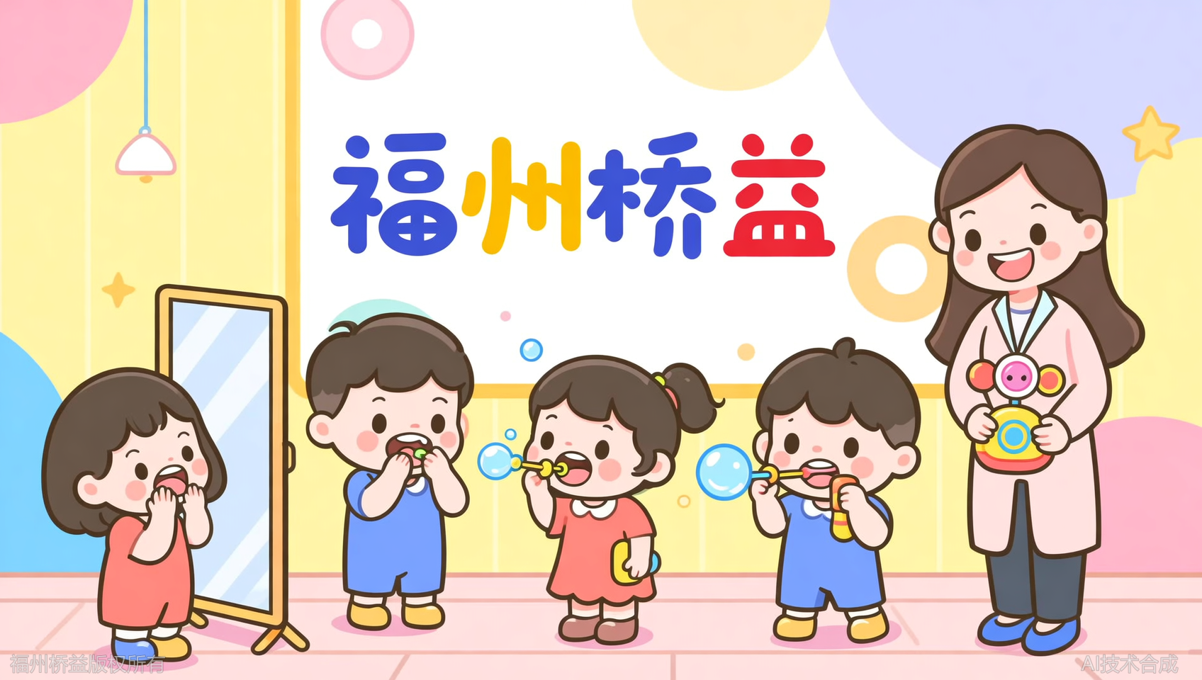 构音训练游戏化，福州桥益感统专注力让宝宝开口更清晰