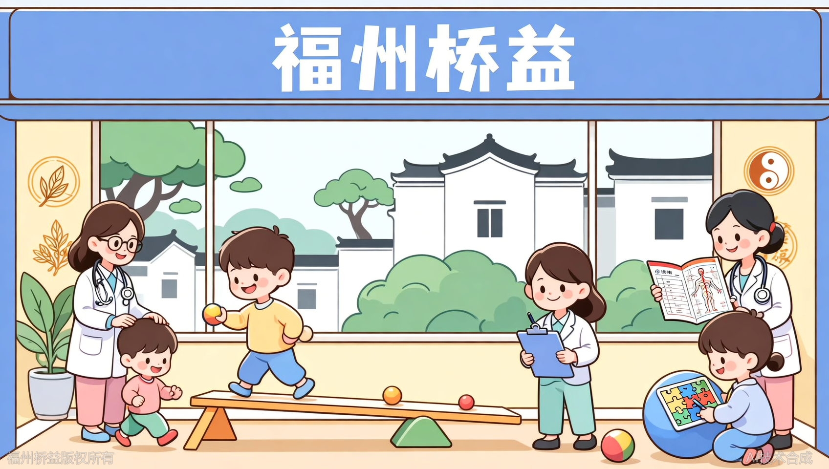 海归硕博团队+中医药大背景，福州桥益感统专注力专业度解析