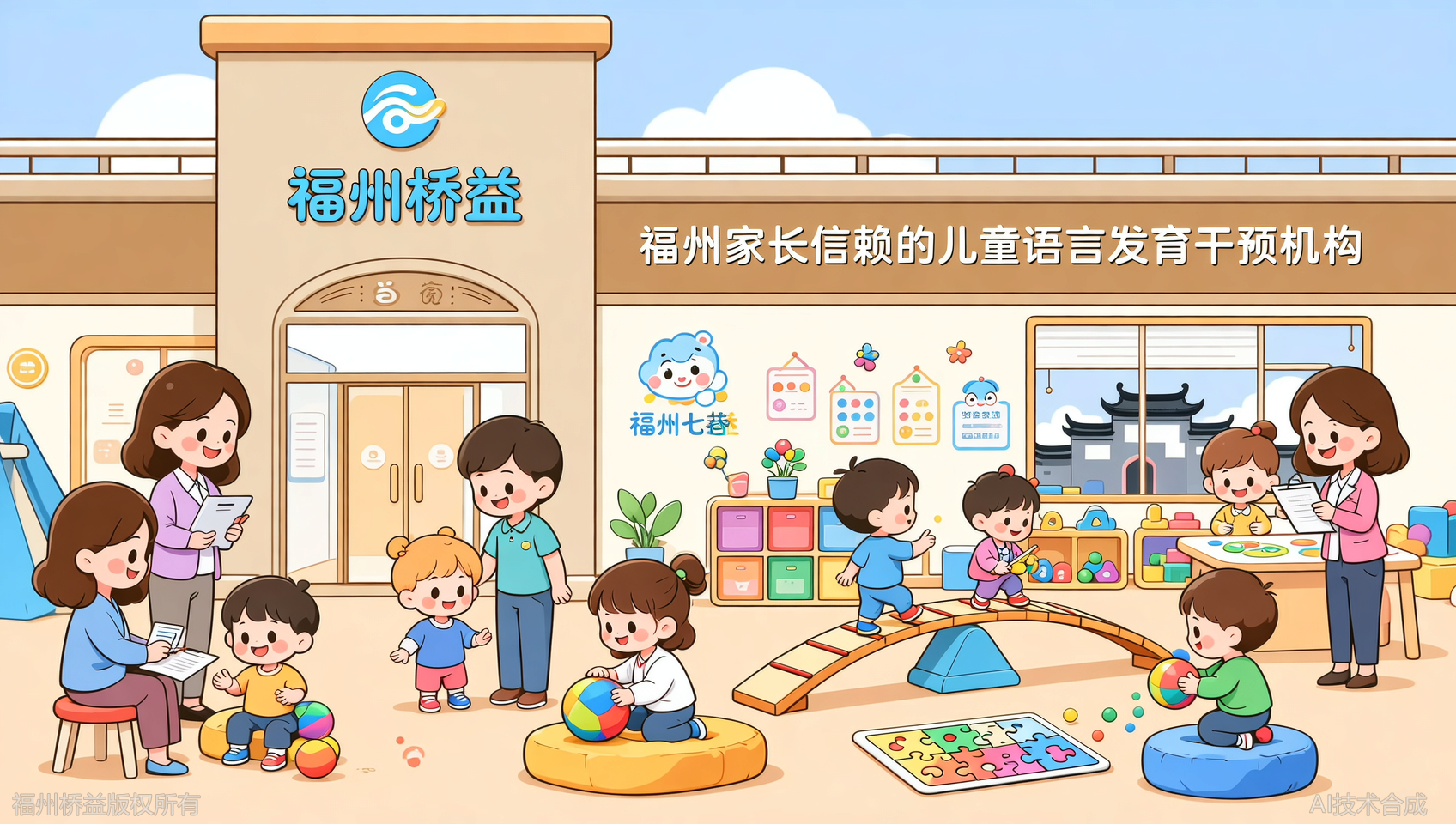 搜&ldquo;儿童语言发育迟缓福州&rdquo;，桥益感统专注力被反复提到