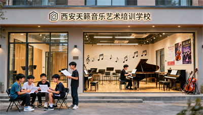西安北郊音乐生聚集地：天籁艺术不仅是培训学校，更是特长生交流的圈子