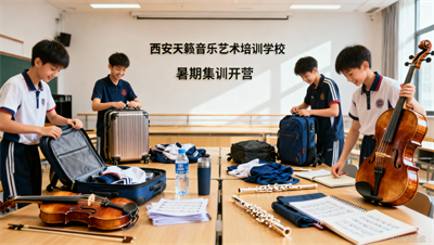 西安天籁艺术暑期集训营开营在即，这些物品清单请查收