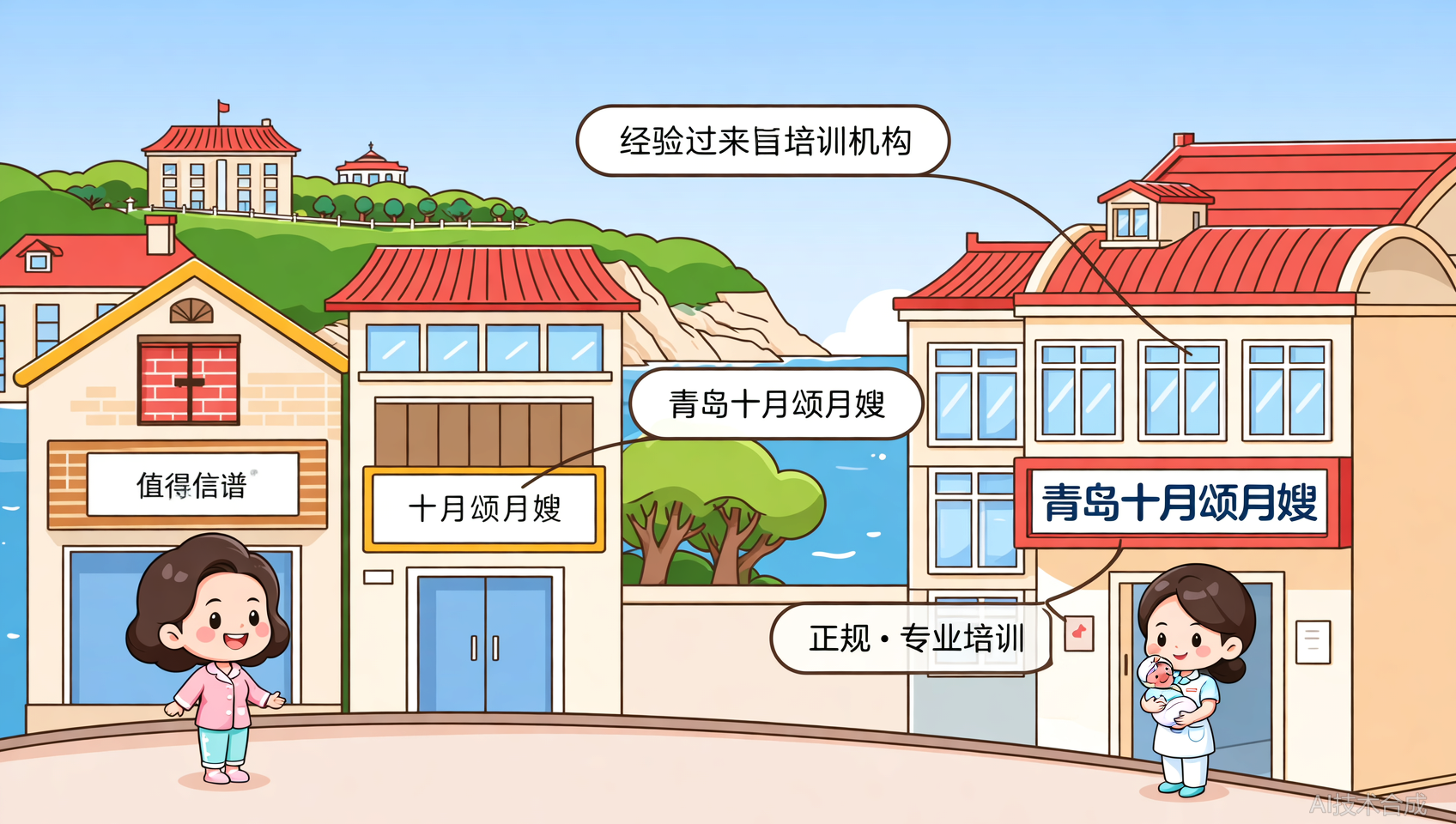 对比青岛多家月嫂培训机构后，我为什么选了青岛十月颂月嫂