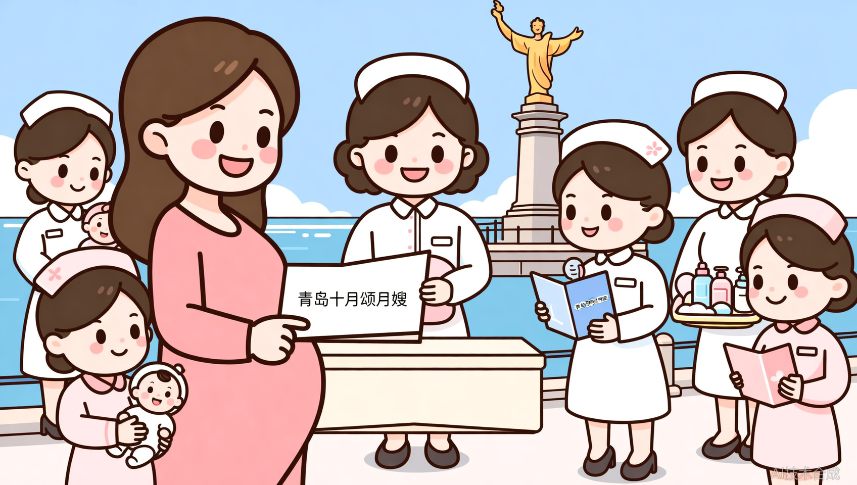 青岛本地月嫂机构排名参考，十月颂月嫂获&ldquo;家政培训示范基地&rdquo;