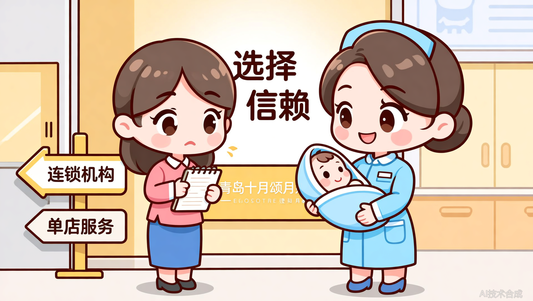 连锁门店 vs 单店作坊：青岛十月颂月嫂全国8城布局更放心