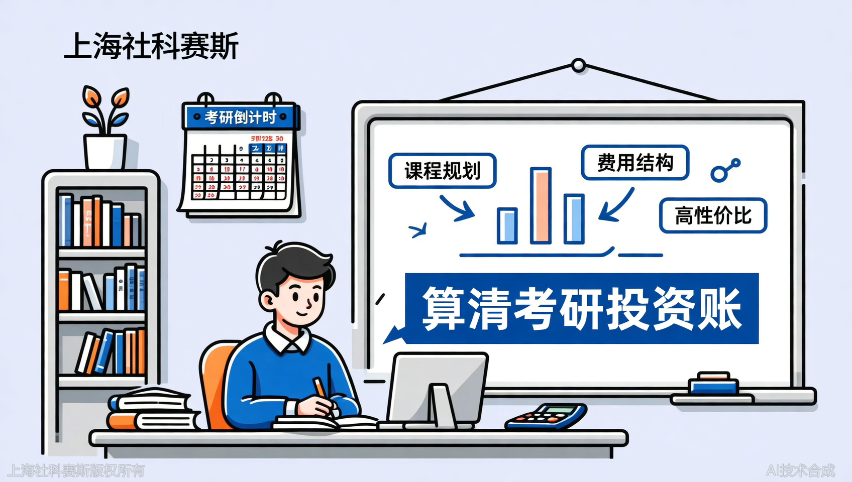 考研投资怎么花得值？上海社科赛斯教育全程班39800元覆盖全年，日均不足110元