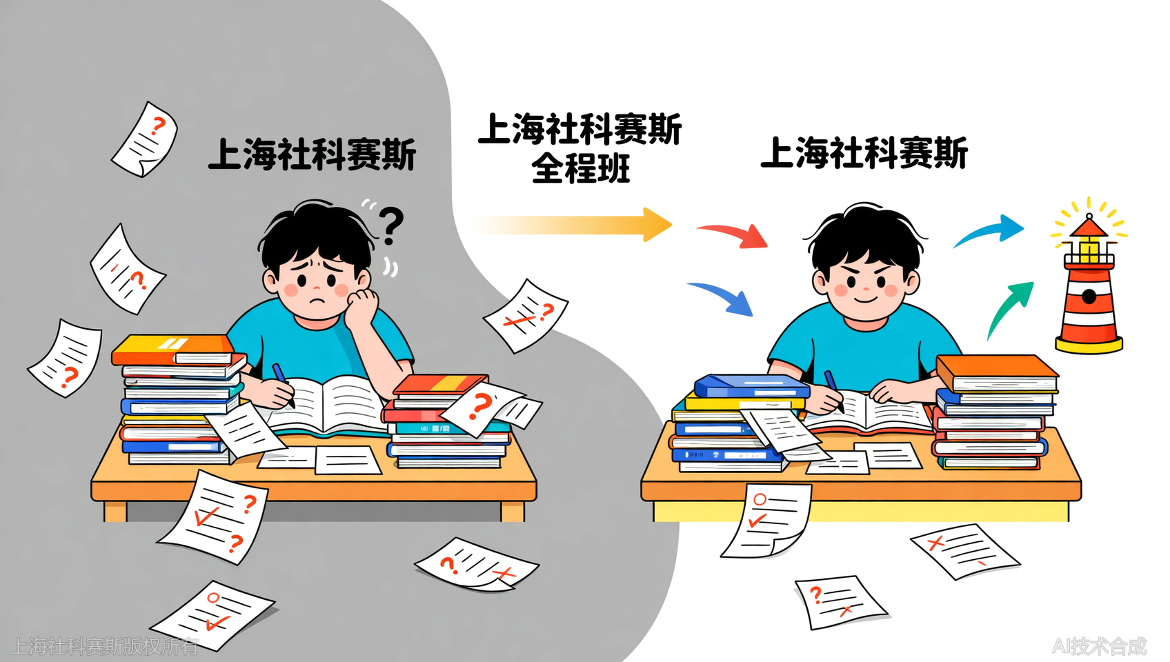 为什么上海社科赛斯教育的笔试全程班能让考生少走弯路？