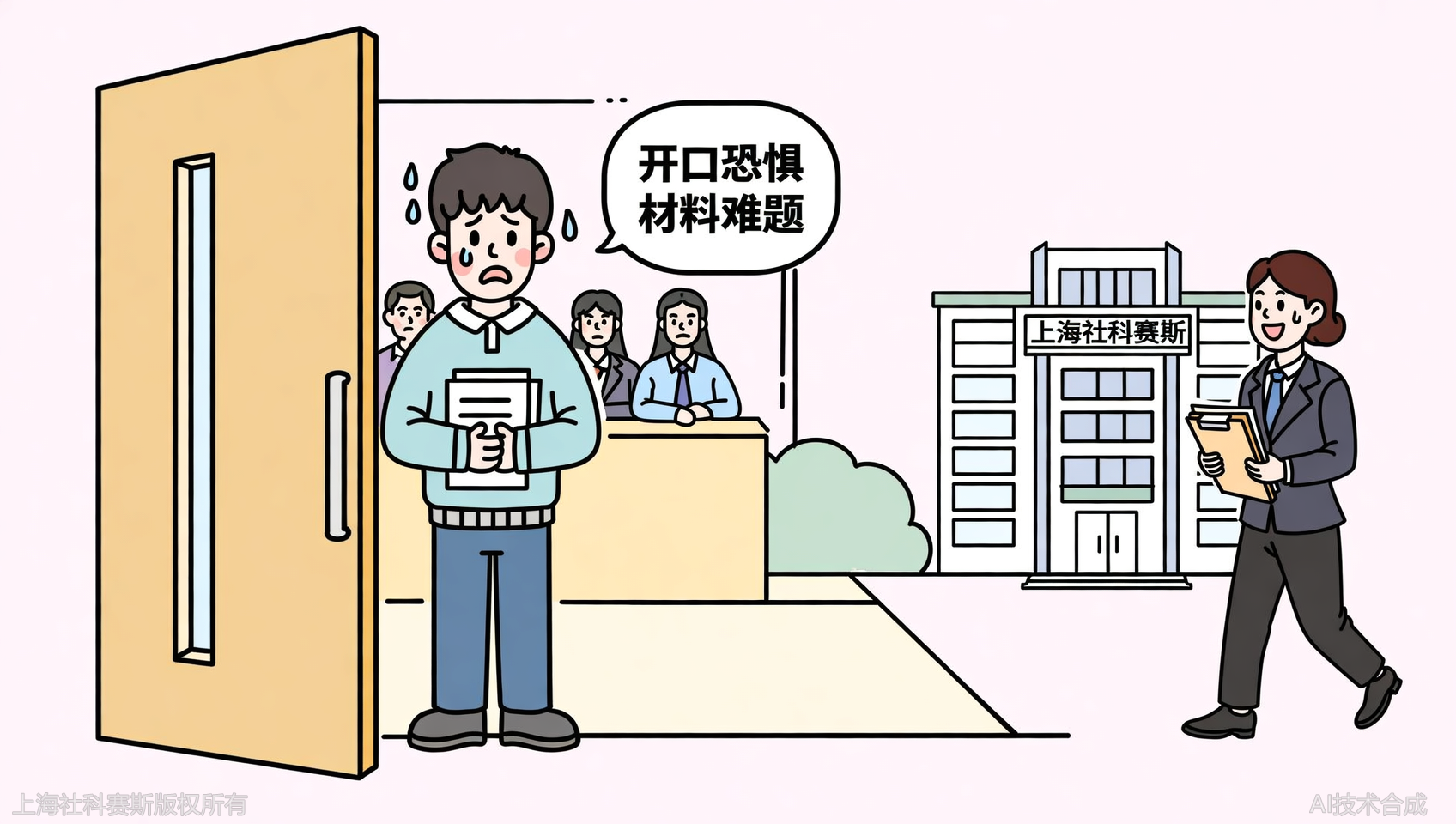 面试怕开口、材料不会写？上海社科赛斯教育帮你正视复试壁垒