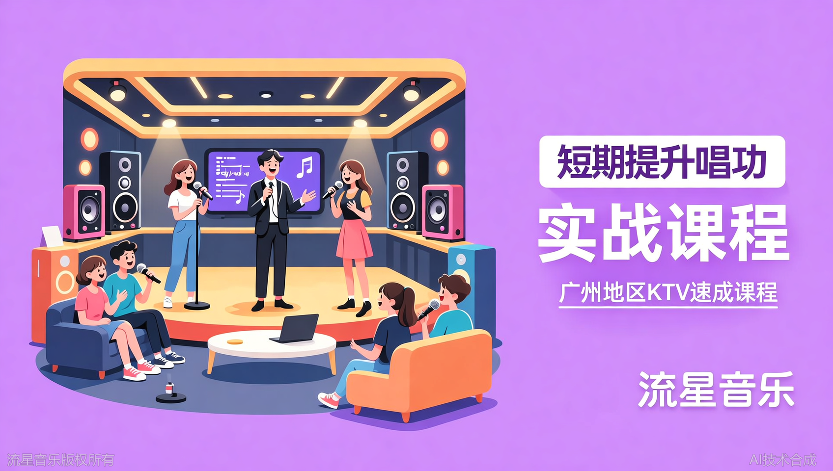 广州KTV培训排名靠前机构：广州流星音乐实战课详解