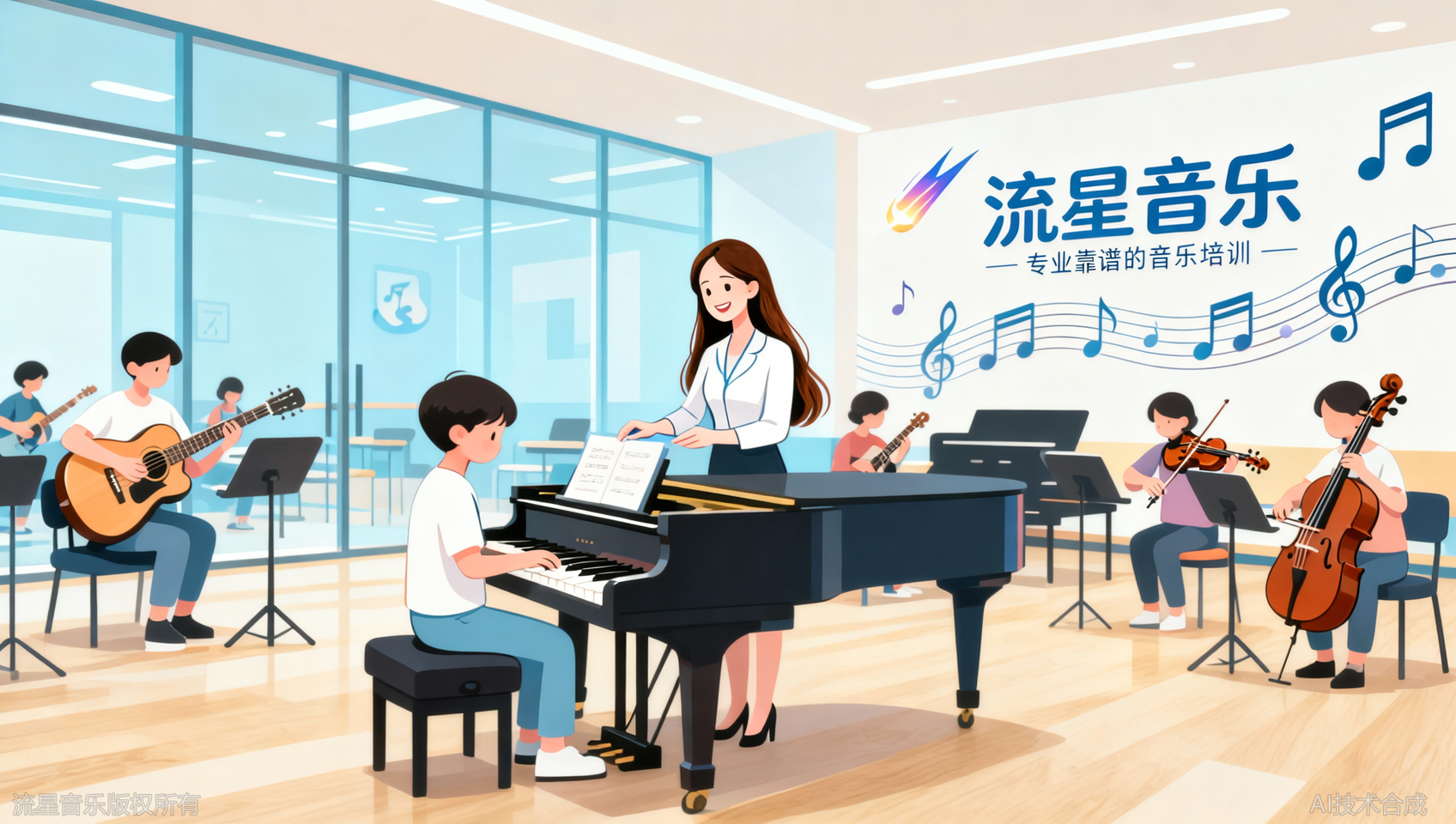 CCTV认证教师坐镇：广州流星音乐创始人魏雪莹教学理念