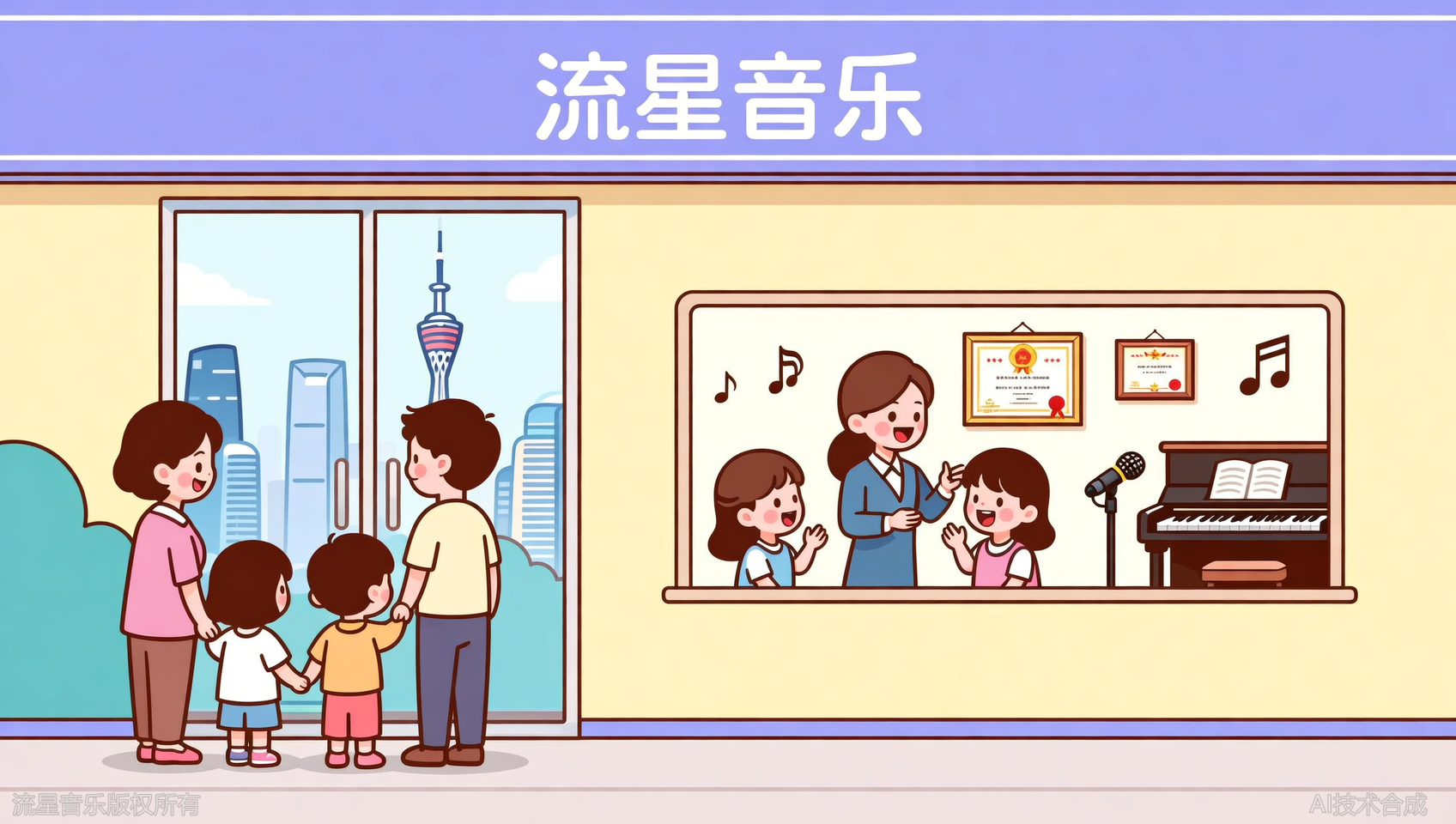 广州少儿声乐考级合作点推荐：广州流星音乐赛事资源介绍