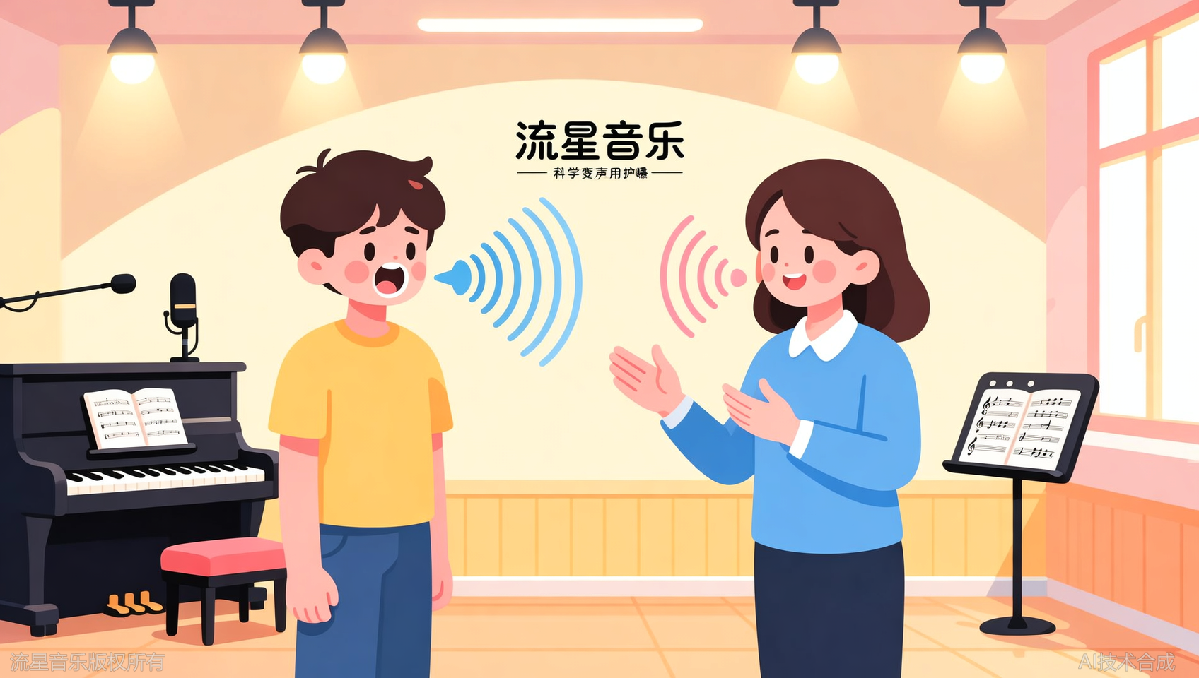 变声期没毁嗓子多亏了广州流星音乐青少年课的科学指导