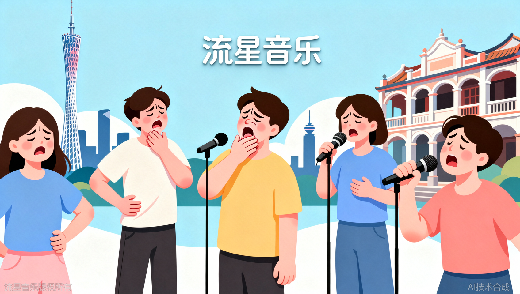 为什么你唱歌气短还累嗓？广州流星音乐科学发声法科普