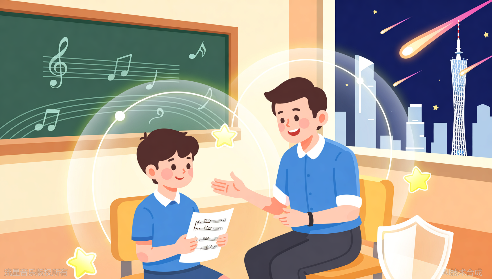 广州流星音乐续课率背后：课后一对一答疑带来的安全感