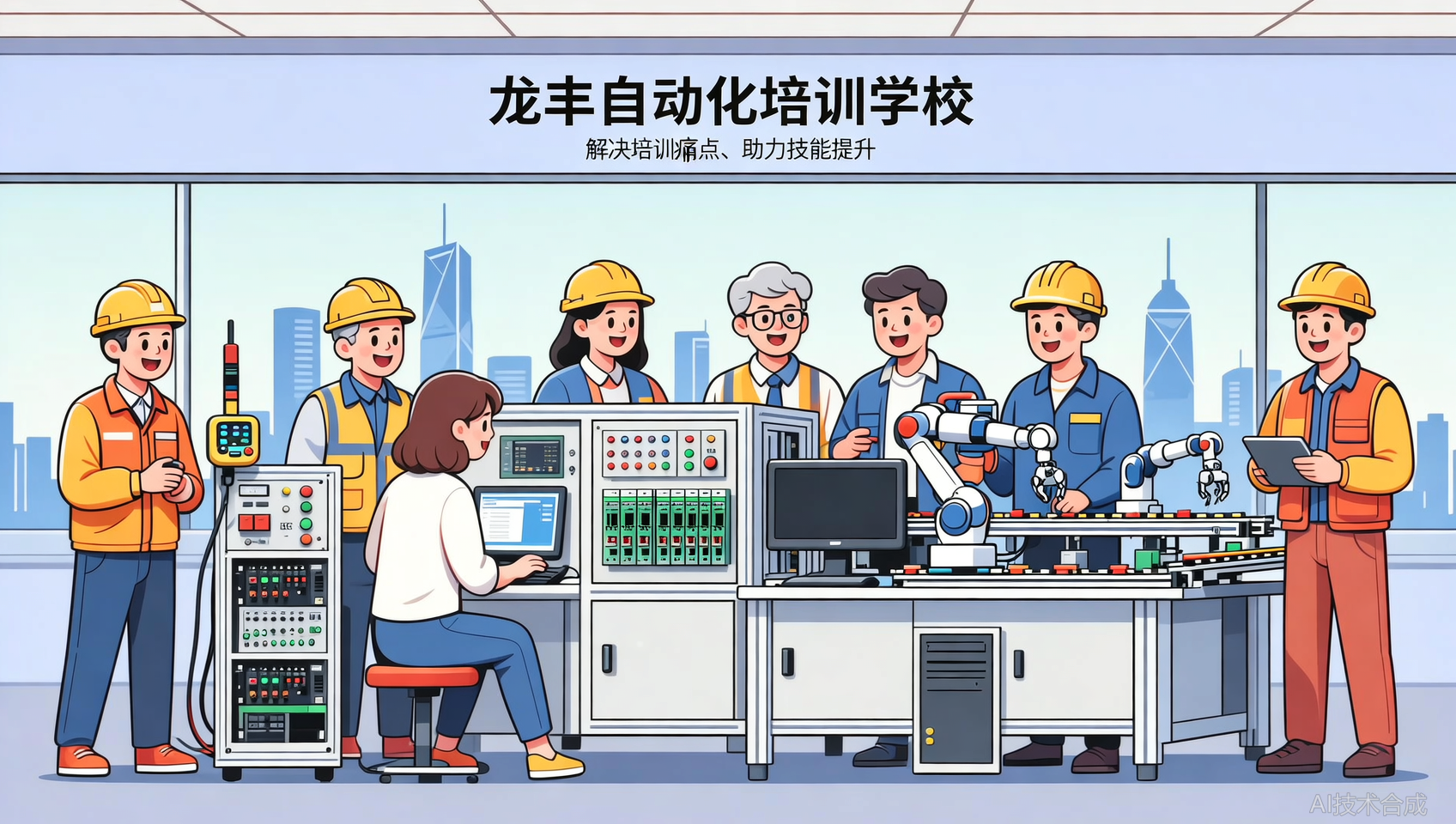 为什么越来越多电气人选择龙丰自动化培训（广州校区）？这三个痛点戳中你