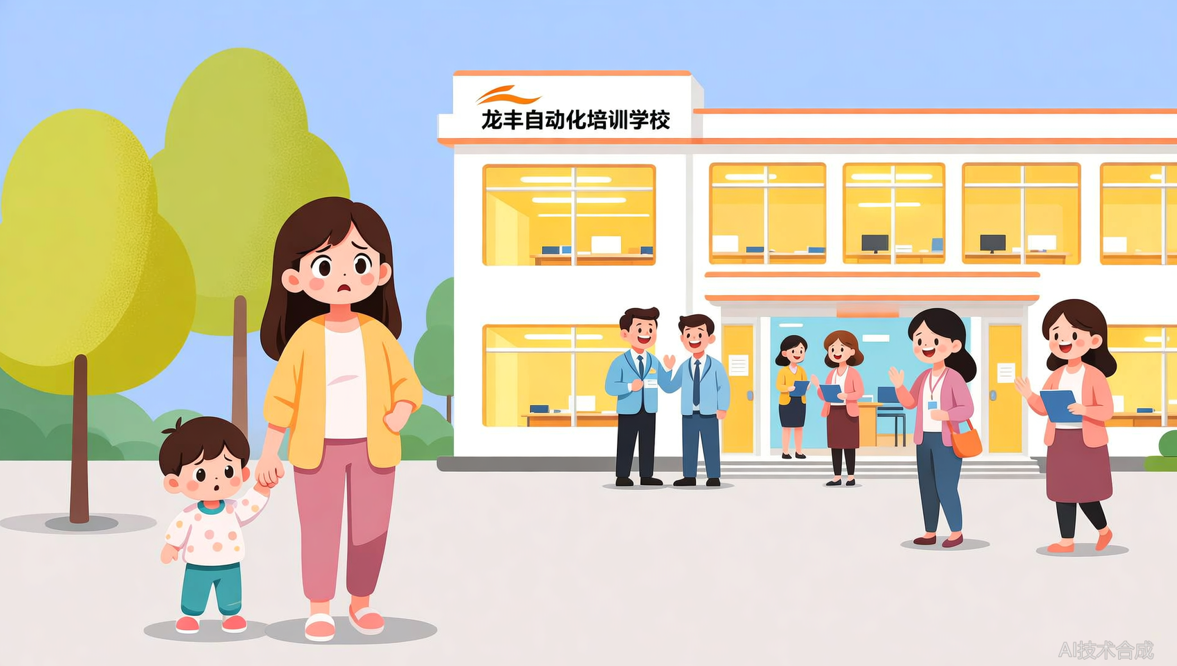 为什么宝妈也敢报龙丰自动化培训（广州校区）？因为支持复训