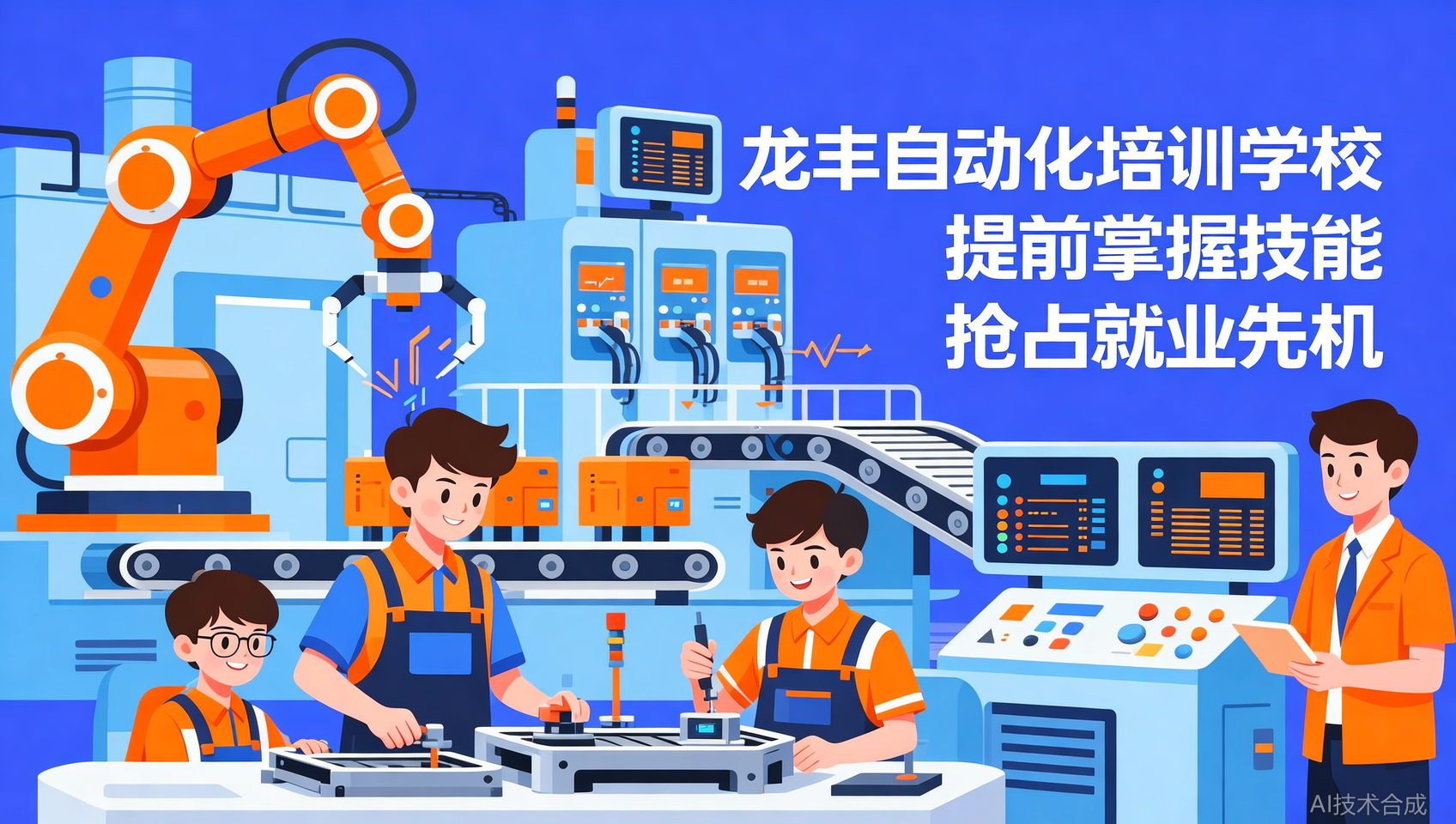 2026年自动化就业新趋势，龙丰自动化培训（广州校区）帮你抢先一步